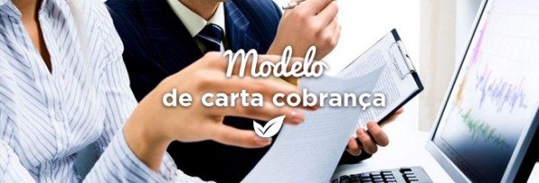 Modelo carta cobrança